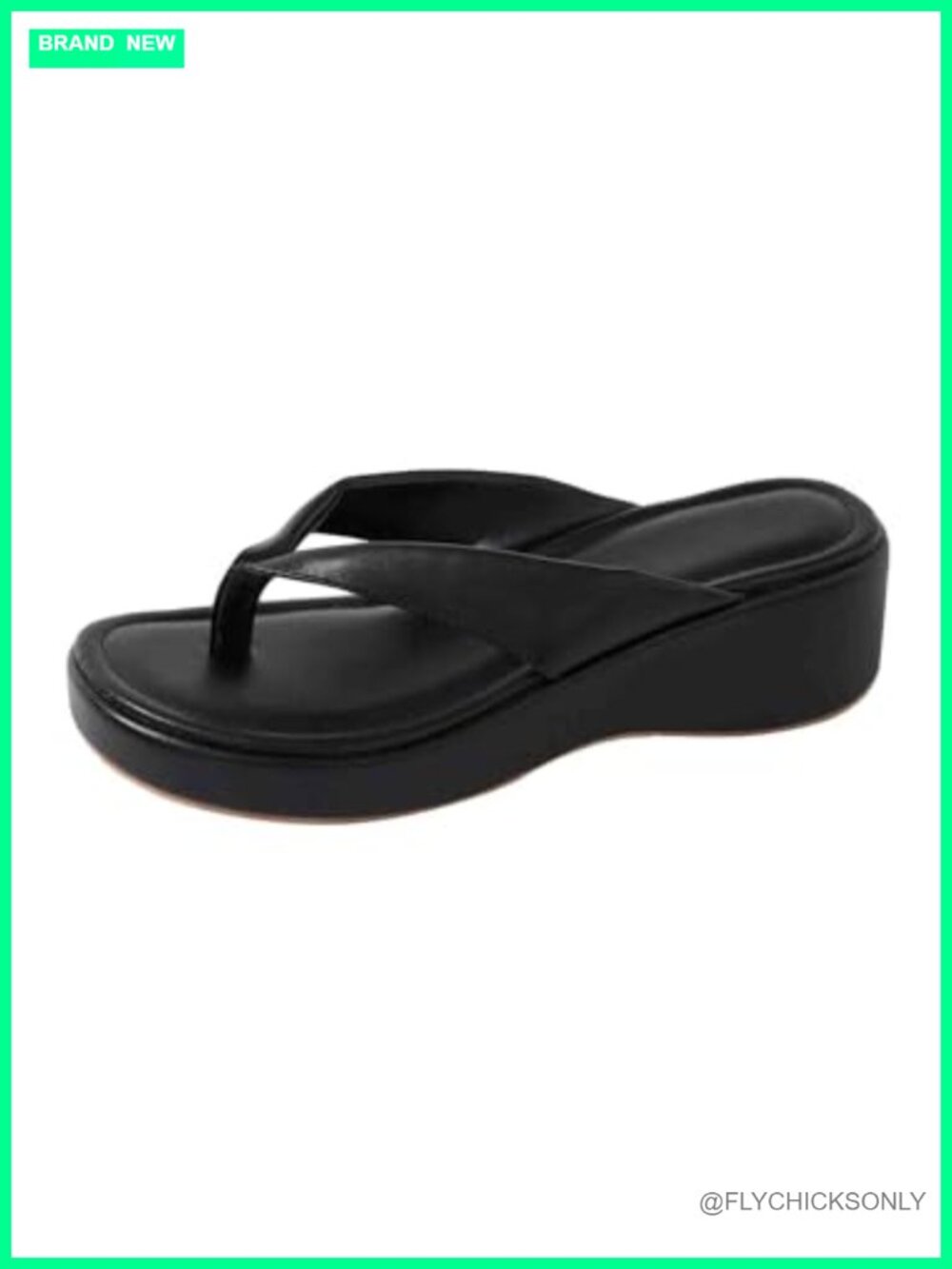 Faux Leather Open Toe Strappy Slide Platform Sandals